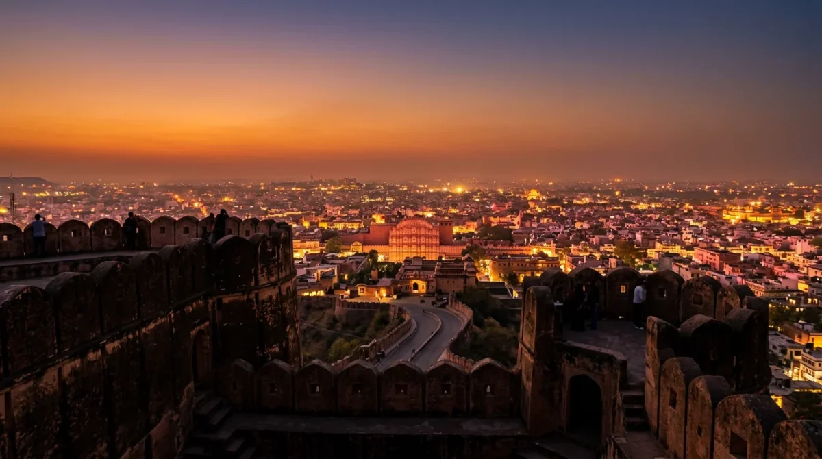 Nahargarh Fort Sunset View
