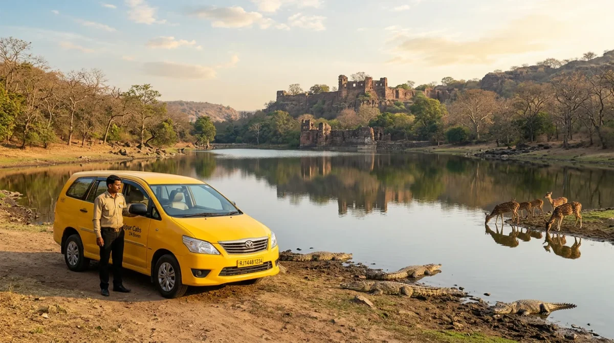 Ranthambore Fort and Lake