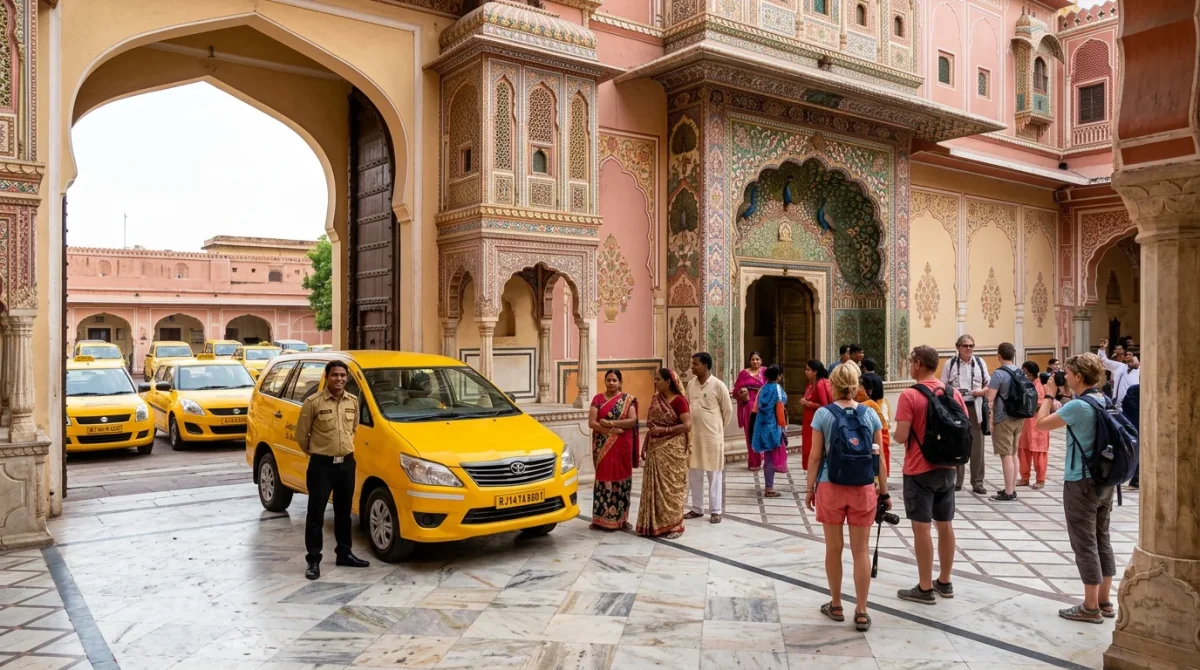 Amber Fort and Hawa Mahal Jaipur